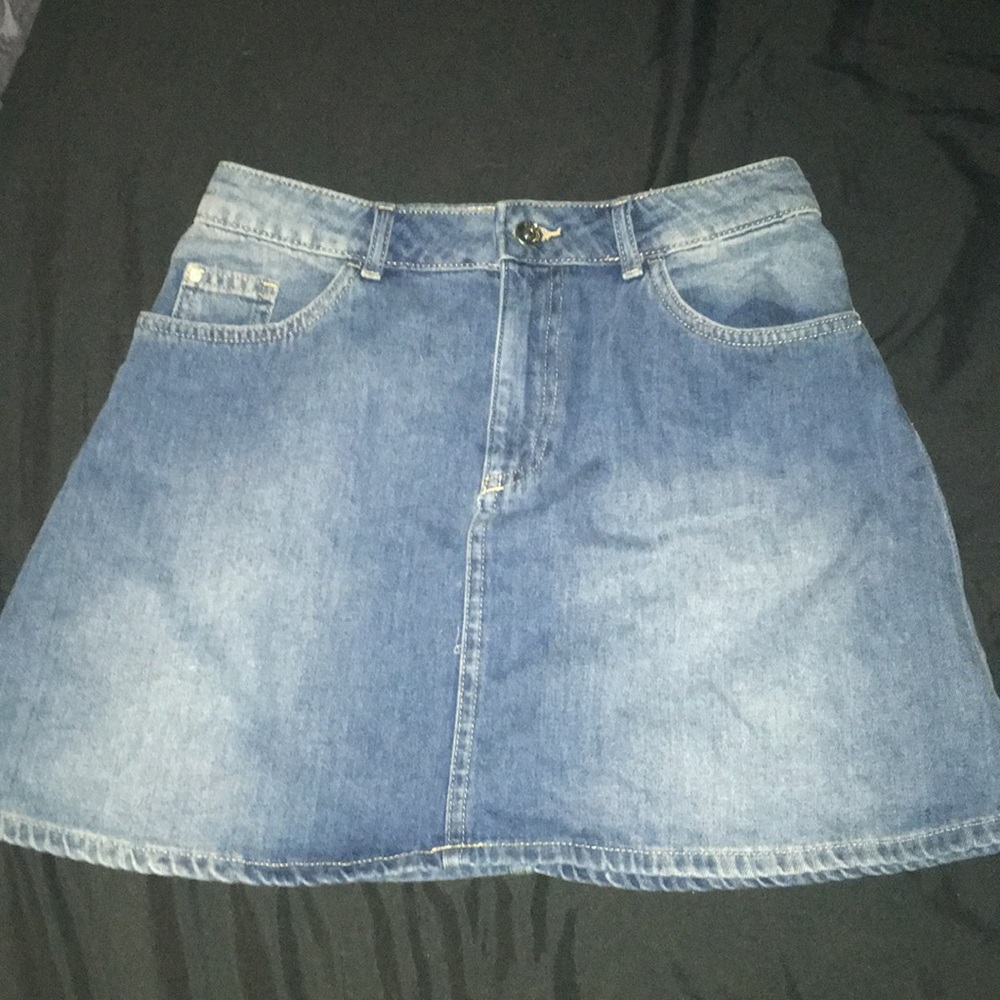 Denim skirt